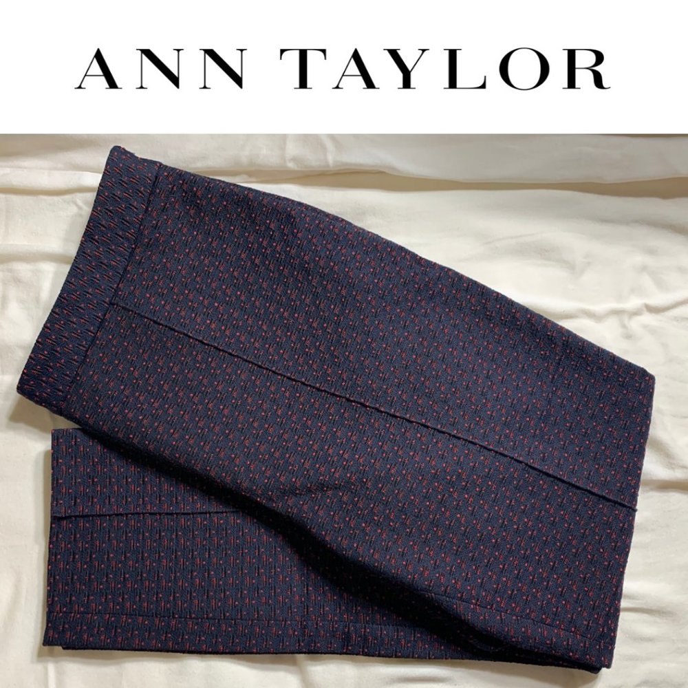 Ann Taylor Pintucked Ankle Pants
